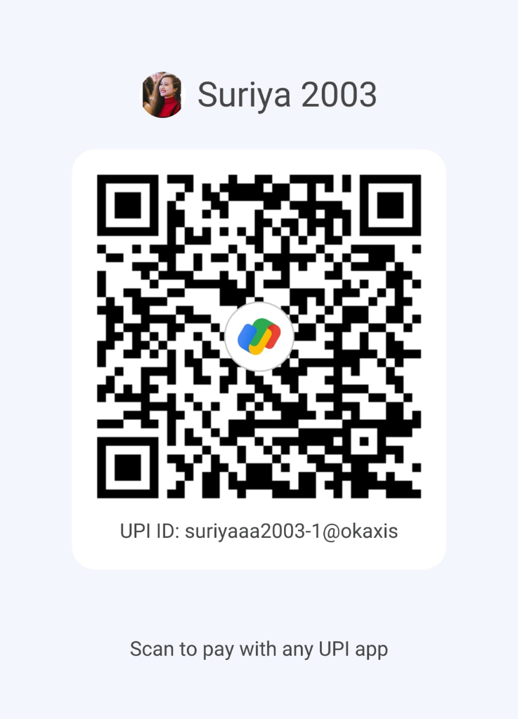 Google Pay QR Code for Suriya 2003